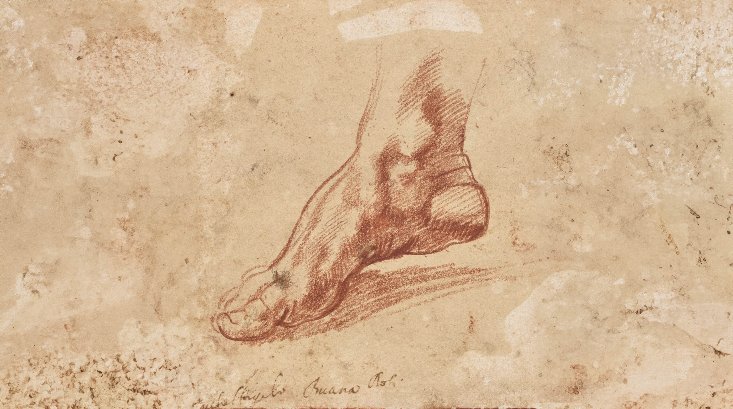 Christie's New York müzayedesinde rekor fiyata satılan kayıp Michelangelo ayak eskizi